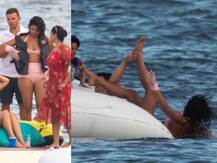 बिकिनी में मस्ती कर रहीं प्रियंका चोपड़ा को पति निक ने समंदर में दे दिया धक्का, वायरल हुई तस्वीर