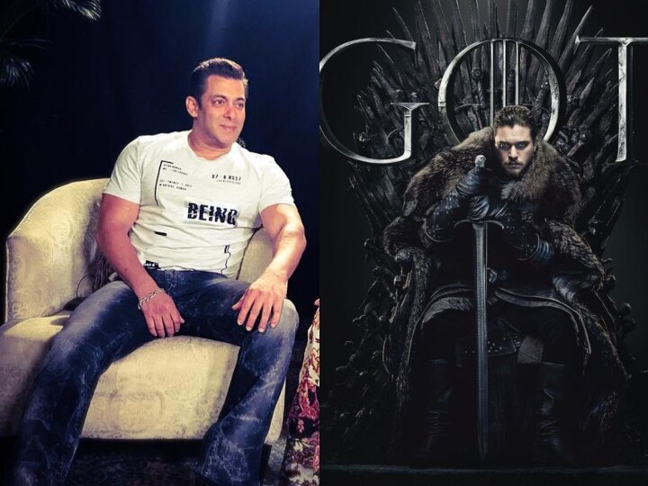 I watched Game Of Thrones up to the fourth season, Says Salman khan in latest interview 'गेम ऑफ थ्रोन्स' के चार सीज़न देख चुके हैं सलमान, कहा- काम की वजह से ब्रेक लग गया था, अब पूरा देखूंगा