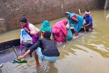 ताजा तस्वीरें: बिहार और असम में बाढ़ से बर्बादी, चारों ओर दिख रहा है तबाही का मंजर