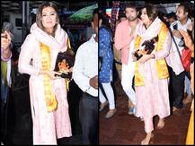 बर्थडे पर पत्नी सोनिया कपूर के साथ सिद्धिविनायक मंदिर पहुंचे सिंगर हिमेश रेशमिया, देखें तस्वीरें