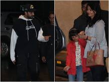 बेटी आराध्या के साथ डिनर करने पहुंचे अभिषेक और ऐश्वर्या राय, देखिए तस्वीरें