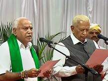 बीएस येदियुरप्पा चौथी बार बने कर्नाटक के CM, अकेले ली शपथ, मंत्रियों पर बाद में लेंगे फैसला