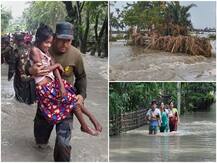 ताजा तस्वीरें: असम और बिहार में बारिश-बाढ का कहर जारी, अबतक 207 लोगों की मौत