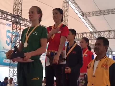 प्रेसिडेंट कप: मैरी कॉम ने विश्व चैम्पियनशिप से पहले जीता गोल्ड मेडल, ऑस्ट्रेलिया की फ्रैंक्स को 5-0 से हराया प्रेसिडेंट कप: मैरी कॉम ने विश्व चैम्पियनशिप से पहले जीता गोल्ड मेडल, ऑस्ट्रेलिया की फ्रैंक्स को 5-0 से हराया