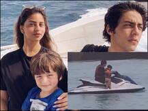 मालदीव वेकेशन पर बेटे अबराम संग ‘जेट राइड’ का मज़ा लेते दिखे शाहरुख खान, देखें तस्वीरें और वीडियो