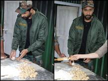 भारतीय सेना के बीच पहुंचे विक्की कौशल ने जवानों के लिए बनाई रोटी, शेयर की खास तस्वीरें