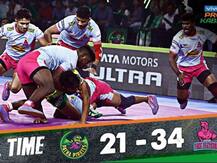 प्रो कबड्डी 2019: जयपुर पिंक पैंथर्स ने पटना पाइरेट्स को उनके होम ग्राउंड पर दी मात