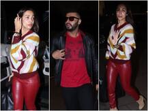 एयरपोर्ट पर साथ नजर आए मलाइका अरोड़ा और अर्जुन कपूर, यहां देखें तस्वीरें