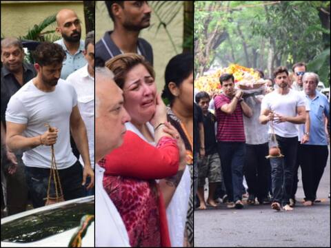 IN PICS: नाना जे ओम प्रकाश के निधन पर फूट-फूट कर रोईं ऋतिक की बहन सुनैना, शव यात्रा में गमगीन दिखा रोशन परिवार IN PICS: नाना जे ओम प्रकाश के निधन पर फूट-फूट कर रोईं ऋतिक की बहन सुनैना, शव यात्रा में गमगीन दिखा रोशन परिवार