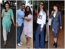 SPOTTED: एयरपोर्ट लुक से मलाइका जैकलीन ने किया इंप्रेस, नेहा और रितेश सहित कई सितारे मुंबई में आए नज़र