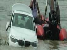 पिता ने नहीं दिलाई जगुआर तो बेटे ने नदी में बहा दी बीएमडब्ल्यू कार, 5 घंटे बाद रेस्क्यू टीम ने निकाली गाड़ी