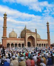 ईद के मौके पर जरूर देखें दिल्ली की जामा मस्जिद की अनोखी तस्वीरें