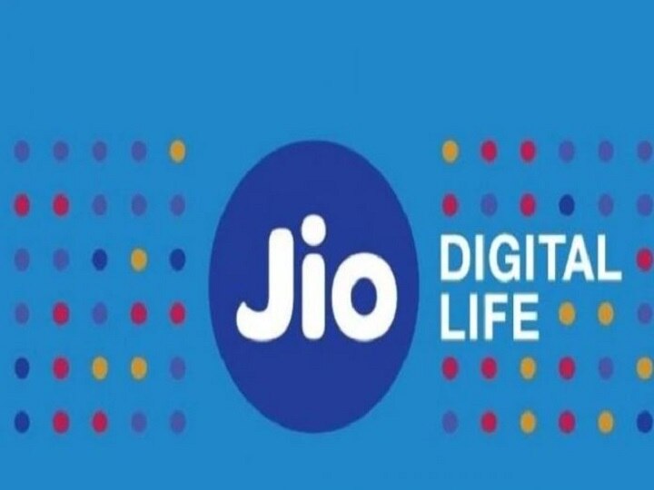 jio logo vector on white background