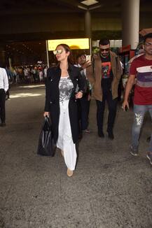 PHOTOS: अर्जुन कपूर के साथ विदेश से लौटीं मलाइका अरोड़ा, बेटे को गर्लफ्रेंड जियोर्जिया के साथ लंच पर ले गए अरबाज खान