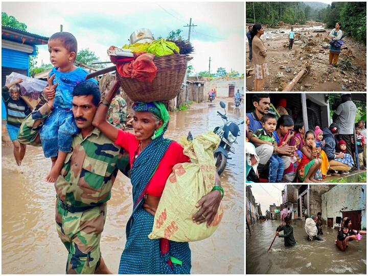बाढ़ प्रभावित गुजरात, केरल, कर्नाटक और महाराष्ट्र में सोमवार को बचाव अभियान तेज कर दिये गये, वहीं कच्छ में एक जलमग्न सड़क से 120 से अधिक लोगों को हवाई मार्ग से निकाला गया. इन चार राज्यों में बाढ़ से अब तक करीब 200 लोग मारे जा चुके हैं, वहीं उत्तराखंड और जम्मू में भारी बारिश के कारण भूस्खलन की घटनाओं में नौ लोगों की मौत हो गयी.