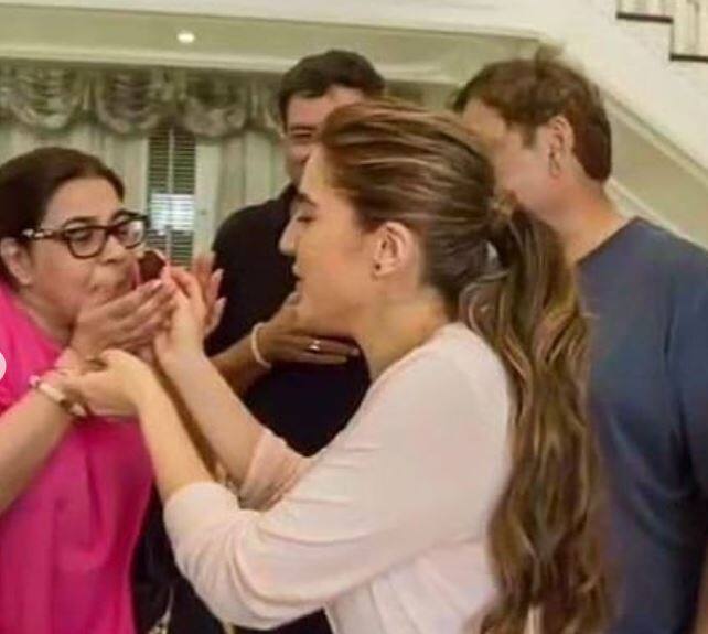 इन सब के अलावा सारा के जन्मदिन में एक बेहद खास मेहमान भी पहुंचा था जिसकी किसी ने शायद उम्मीद भी नहीं की थी. 