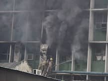 AIIMS अस्पताल में लगी आग पर तीन घंटे बाद भी पूरी तरह काबू नहीं