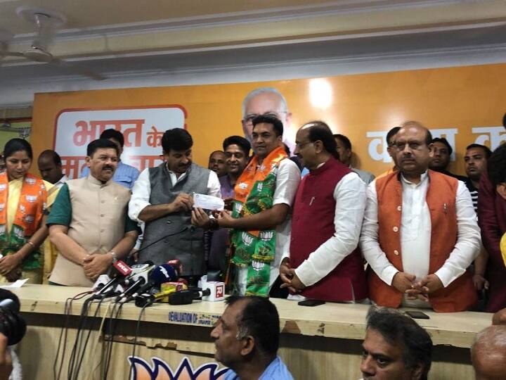 Ex Delhi minister Kapil Mishra joins BJP अरविंद केजरीवाल सरकार में मंत्री रहे कपिल मिश्रा बीजेपी में शामिल, मनोज तिवारी ने दिलाई सदस्यता