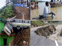 ताजा तस्वीरें: पहाड़ों पर भूस्खलन का भयानक मंजर, पंजाब, हिमाचल-उत्तराखंड में 30 से ज्यादा की मौत