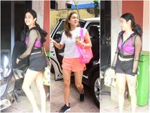 IN PICS: ट्रांसपेरेंट जैकेट में जिम पहुंची जाह्नवी कपूर, सारा अली खान भी खास अंदाज में आईं नजर