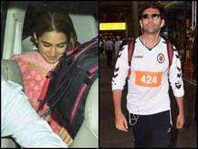 कार्तिक आर्यन को रिसीव करने मुस्कुराते हुए एयरपोर्ट पहुंचीं सारा अली खान, देखें तस्वीरें