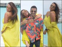 IN PICS: पति अंगद के साथ मालदीव में बर्थडे मना रही हैं नेहा धूपिया, सामने आई हैं ये खास तस्वीरें