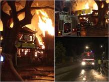 तस्वीरें: मुंबई के भायखला में मुस्तफा मार्केट में लगी आग, लाखों का सामान जलकर खाक