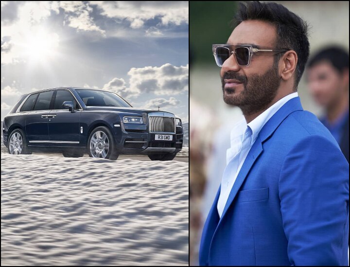 Ajay devgn becomes third indian to buy Rolls Royce Cullinan मुकेश अंबानी-भूषण कुमार के बाद 6.95 करोड़ की Rolls Royce Cullinan खरीदने वाले तीसरे भारतीय बने अजय देवगन