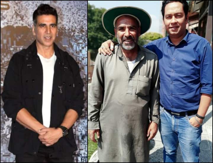Akshay kumar lookalike majid mir from Kashmir gone viral कश्मीर में नज़र आया अक्षय कुमार का हमशक्ल, सुनील गावस्कर का है बड़ा फैन, देखें तस्वीर