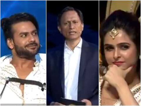Nach Baliye 9: दिबांग के तीखे सवालों में फंस गए हैं विशाल और मधुरिमा तुली, क्या देंगे जवाब? Nach Baliye 9: दिबांग के तीखे सवालों में फंस गए हैं विशाल और मधुरिमा तुली, क्या देंगे जवाब?