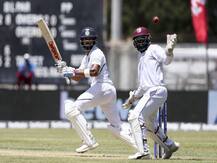 दूसरा टेस्ट: वेस्टइंडीज के खिलाफ पहले दिन भारत ने 5 विकेट पर 264 रन बनाए, कोहली-मयंक के अर्धशतक