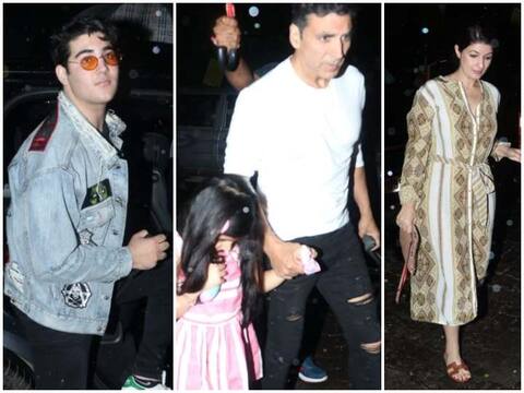 Spotted: देर रात फैमिली के साथ डिनर करने पहुंचे अक्षय कुमार, बारिश के बीच सामने आईं ये तस्वीरें Spotted: देर रात फैमिली के साथ डिनर करने पहुंचे अक्षय कुमार, बारिश के बीच सामने आईं ये तस्वीरें