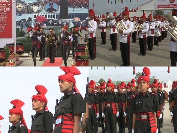 जम्मू कश्मीर से आर्टिकल 370 हटने के बाद इसकी चर्चा हर जगह हो रही है. इसी बीच कश्मीर के युवा देश की मुख्य धारा में जुड़ने के लिए लगातार प्रयासरत हैं. इसका उदाहरण शुक्रवार को राज्य में देखने को मिला जब यहां 575 युवा एक साल की कड़ी ट्रेनिंग ट्रेनिंग के बाद सेना में शामिल हुए. यहां देखें इनकी तस्वीरें.