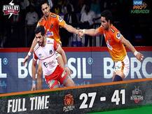 Pro Kabaddi 2019: हरियाणा स्टीलर्स ने 41-27 से दी पुनेरी पल्टन को करारी शिकस्त