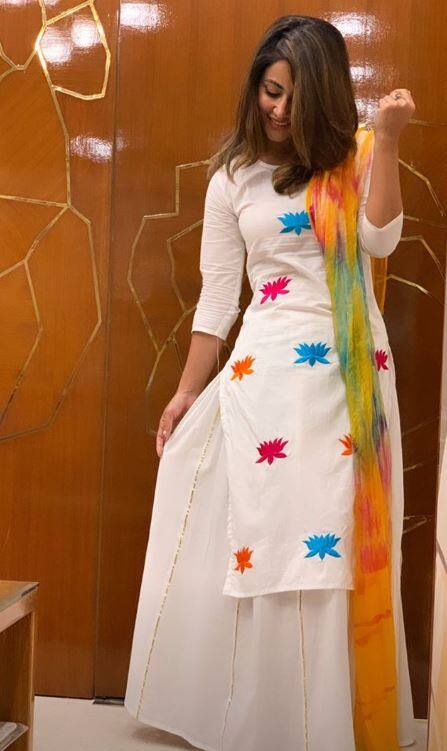 'ये रिश्ता क्या कहलाता है' में 'अक्षरा' की भूमिका निभाने के बाद घरेलू नाम बन चुकी हिना की तरफ से एक इंटरनेशनल स्क्रिप्ट पर काम करने की उम्मीद की जा रही है. (फोटो-इंस्टाग्राम/हिना खान)