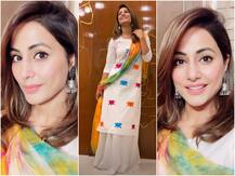 हिना खान ने सफेद लिबास में शेयर की मन को मोहने वाली तस्वीरें