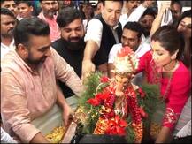 \'गणपती बाप्पा मोरया\' के जयकारे के साथ शिल्पा शेट्टी ने दी बाप्पा को विदाई, जमकर किया डांस, देखें वीडियो