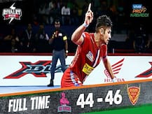 Pro Kabaddi 2019: दबंग दिल्ली की लगातार आठवीं जीत, जयपुर पिंक पैंथर्स को 46-44 से हराया