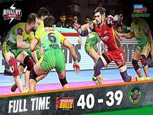 Pro Kabaddi 2019: बेहद रोमांचक मुकाबले में बेंगलुरु बुल्स ने पटना पाइरेट्स को 40-39 से हराया