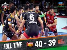Pro Kabaddi 2019: रोमांचक मुकाबले में बेंगलुरु बुल्स ने तेलुगु टाइटंस को 40-39 से दी मात