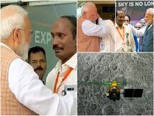 तस्वीरें: जब नम हो गईं पीएम मोदी और ISRO चीफ की आखें, गमगीन हुआ माहौल
