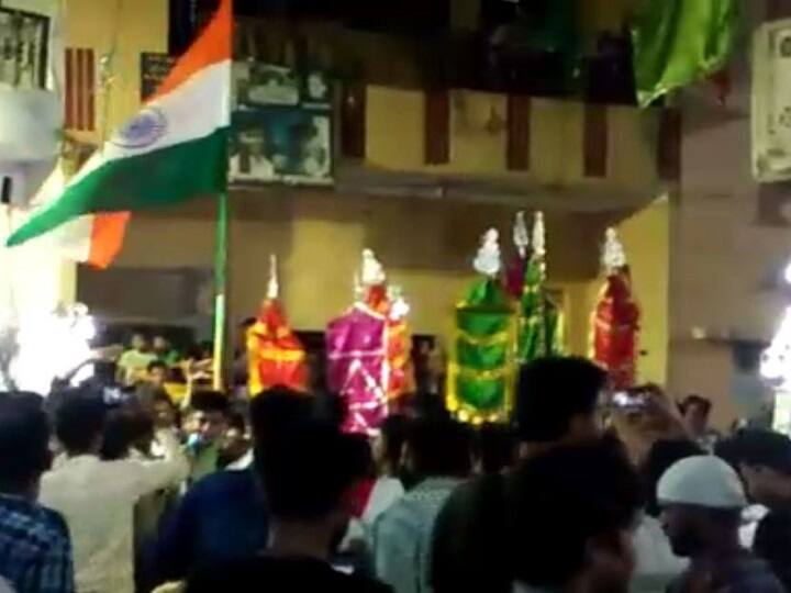 prayagraj muslims muharram karbala 2019 प्रयागराज: कर्बला के शहीदों की याद में मनाया गया मोहर्रम, घरों में नहीं जले चूल्हे