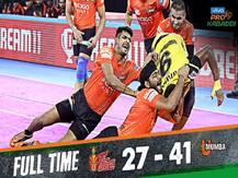 प्रो कबड्डी लीग 2019: यू मुम्बा ने तेलगु टाइटंस को बड़े अंतर से दी मात, चमके अत्राचली