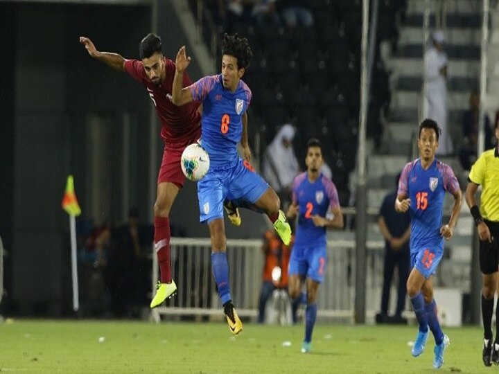 FIFA 2022 World Cup qualifier India holds Asian champ Qatar to draw FIFA 2022 Qualifier: भारतीय फुटबॉल टीम ने एशियाई चैम्पियन कतर को ड्रॉ पर रोका
