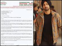 FWICE के निशाने पर अब दिलजीत दोसांझ, गृह मंत्रालय से की अमेरिकी वीजा रद्द करने की‌ मांग