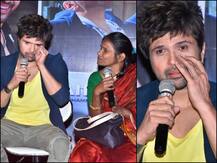 वायरल सिंगर रानू मंडल के साथ गाना लॉन्च करते हुए फूट फूट कर रोए हिमेश रेशमिया, तस्वीरें रुला देंगी