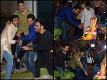 IN PICS: गणेश उत्सव में पहुंचे वरुण और कार्तिक ने ऐसे की मस्ती, सामने आईं ये खास तस्वीरें