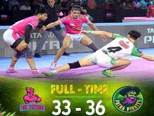 Pro Kabaddi League 2019: जयपुर पिंक पैथर्स को हराकर पटना पाइरेट्स की प्लेऑफ की उम्मीदें बरकरार