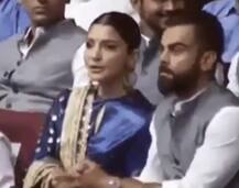 कुछ इस तरह विराट कोहली के हाथ चूम कर भावुक हुईं अनुष्का शर्मा