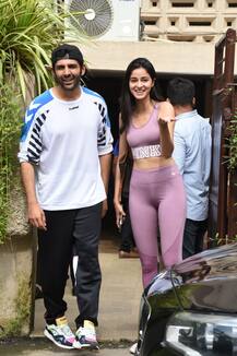 In Pics: कार्तिक आर्यन के साथ डांस रिहर्सल के बाद स्पॉट हुईं अनन्या पांडे, सामने आई खूबसूरत तस्वीरें